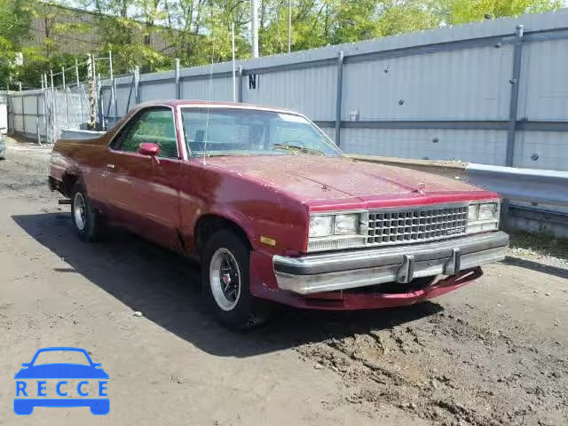 1985 CHEVROLET EL CAMINO 3GCCW80H1FS902335 image 0