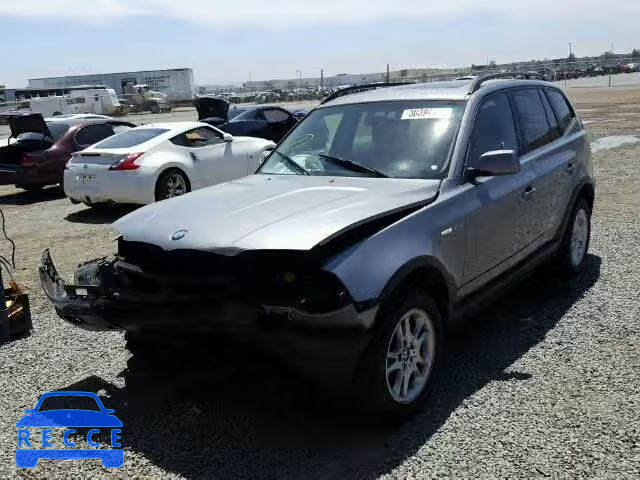 2005 BMW X3 2.5 WBXPA73495WC50432 зображення 1