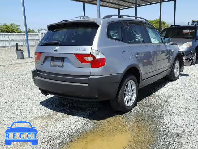 2005 BMW X3 2.5 WBXPA73495WC50432 зображення 3