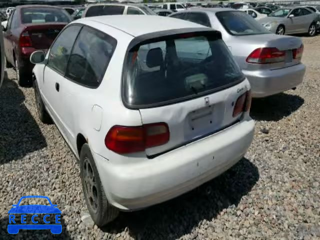 1992 HONDA CIVIC VX 2HGEH2363NH526279 image 2