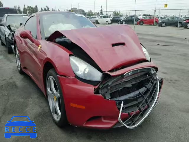 2011 FERRARI CALIFORNIA ZFF65LJA6B0178424 зображення 0