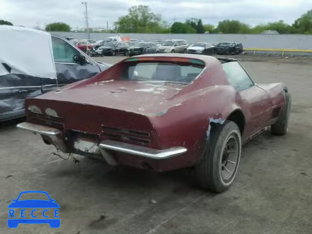 1968 CHEVROLET CORVETTE 194379S729238 зображення 3