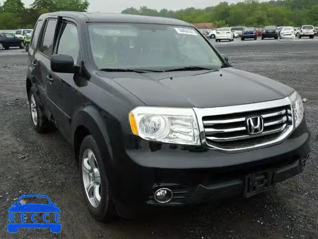 2014 HONDA PILOT EXLN 5FNYF4H75EB052968 image 0