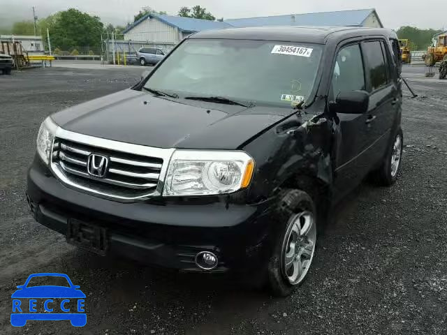 2014 HONDA PILOT EXLN 5FNYF4H75EB052968 image 1