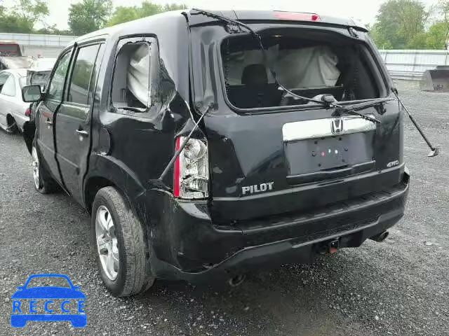 2014 HONDA PILOT EXLN 5FNYF4H75EB052968 image 2