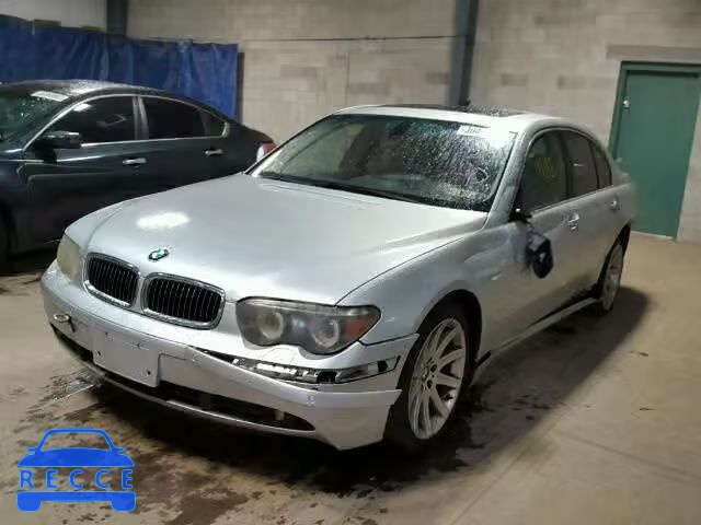 2005 BMW 745I WBAGL63505DP75007 Bild 1