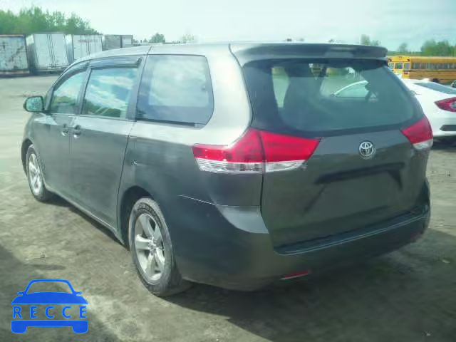 2011 TOYOTA SIENNA 5TDZK3DCXBS137924 image 2