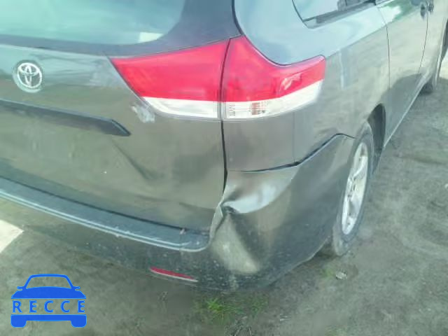 2011 TOYOTA SIENNA 5TDZK3DCXBS137924 image 8