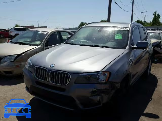 2012 BMW X3 XDRIVE2 5UXWX5C59CL721221 зображення 1