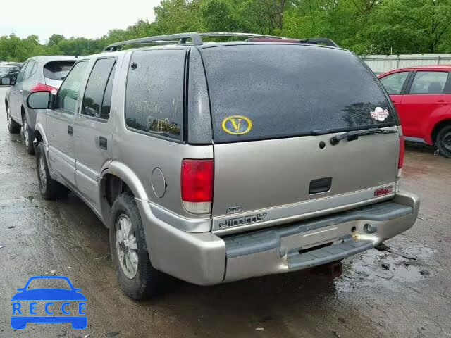 1999 GMC ENVOY 1GKDT13W0X2549862 image 2