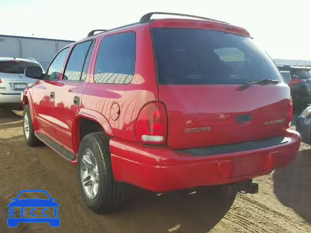 2002 DODGE DURANGO R/ 1B8HS78Z32F149720 зображення 2