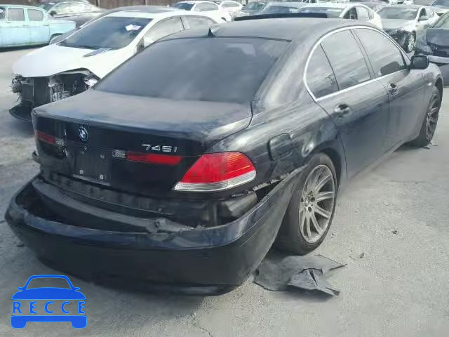 2005 BMW 745I WBAGL63575DP75649 image 3