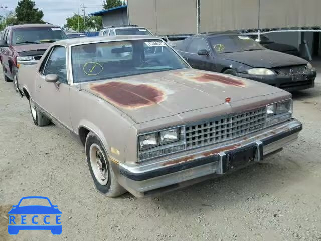 1983 CHEVROLET EL CAMINO 1GCCW80H0DR245821 зображення 0