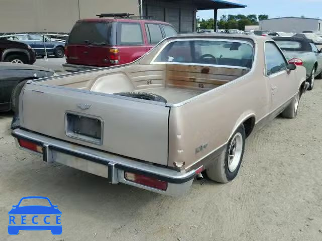 1983 CHEVROLET EL CAMINO 1GCCW80H0DR245821 зображення 3