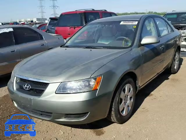 2008 HYUNDAI SONATA 5NPET46C58H384796 image 1