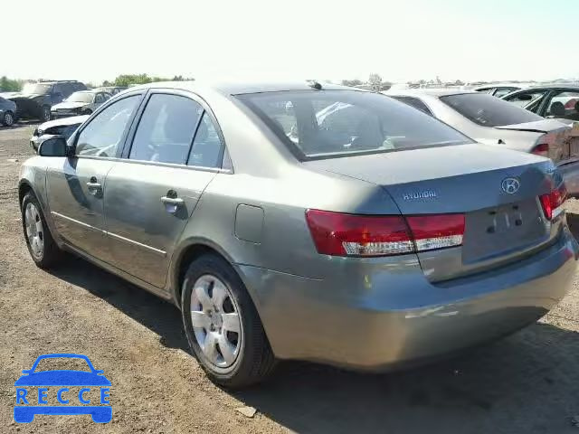 2008 HYUNDAI SONATA 5NPET46C58H384796 Bild 2