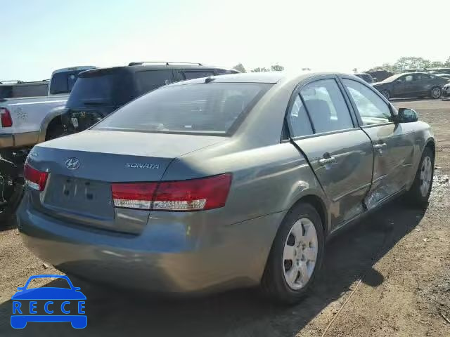 2008 HYUNDAI SONATA 5NPET46C58H384796 image 3