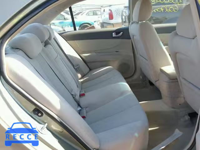 2008 HYUNDAI SONATA 5NPET46C58H384796 image 5