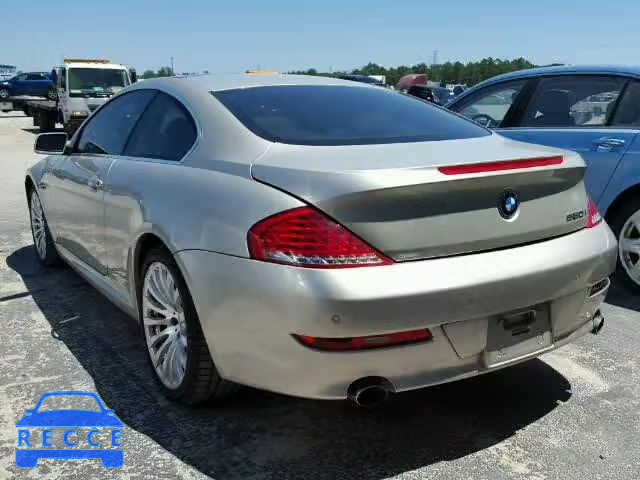 2008 BMW 650I WBAEA53568CV91191 image 2