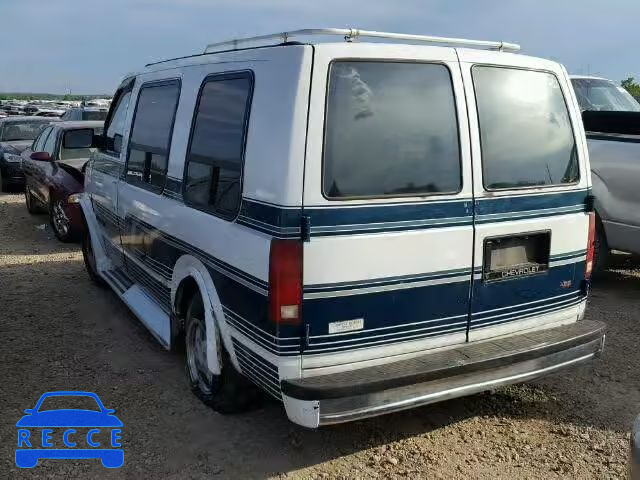 1993 CHEVROLET ASTRO VAN 1GBDM19Z0PB213689 image 2