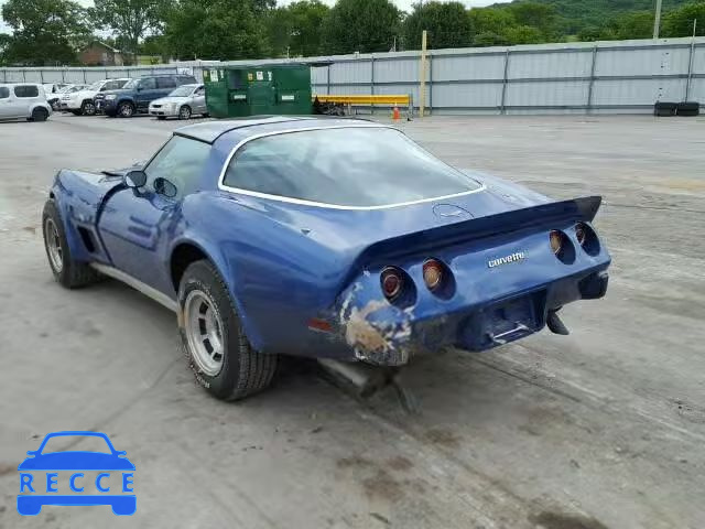 1979 CHEVROLET CORVETTE 1Z8749S439898 image 2