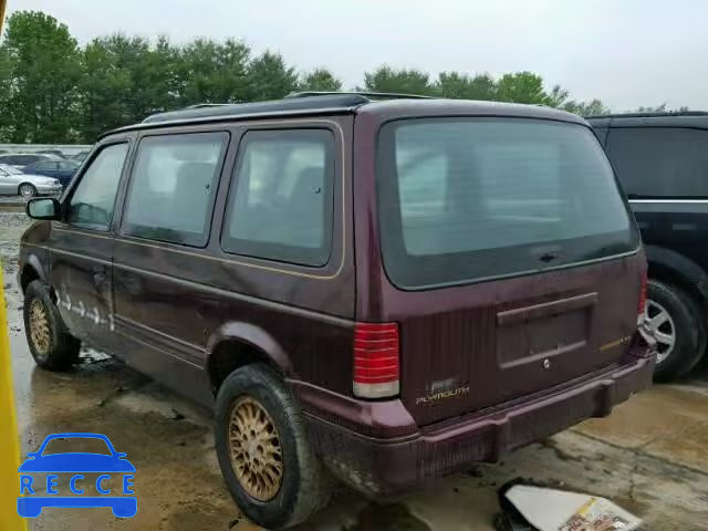 1994 PLYMOUTH VOYAGER SE 2P4GH4531RR722285 image 2
