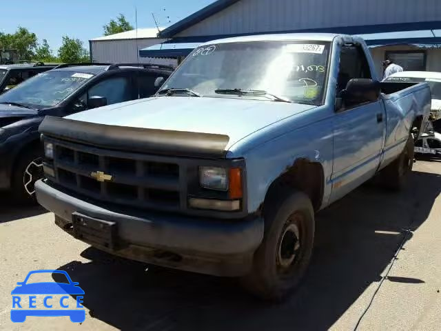 1992 CHEVROLET K1500 1GCEK14Z4NE185419 image 1