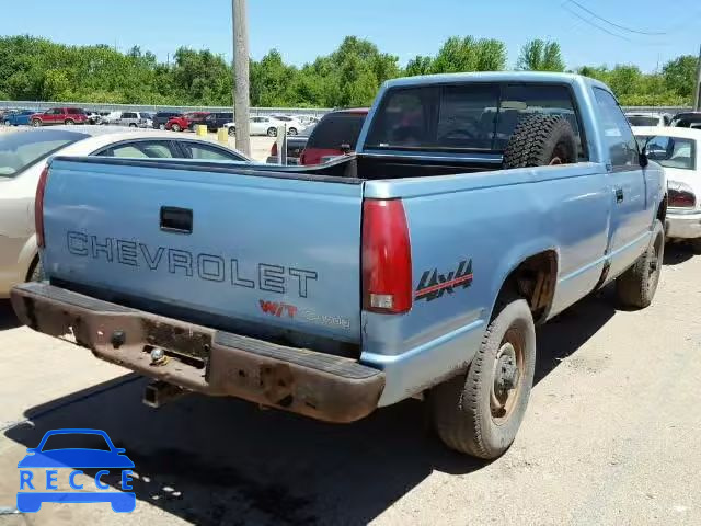 1992 CHEVROLET K1500 1GCEK14Z4NE185419 image 3