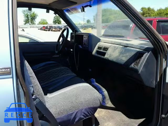 1992 CHEVROLET K1500 1GCEK14Z4NE185419 image 4