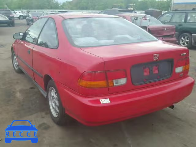 1996 HONDA CIVIC HX 1HGEJ7226TL073243 зображення 2