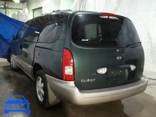 2002 NISSAN QUEST GXE 4N2ZN15T02D803949 image 2