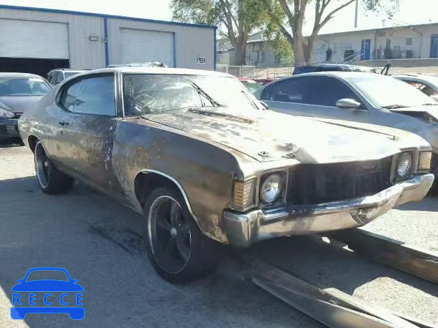 1972 CHEVROLET CHEVELL SS 1D37H2R599744 image 0