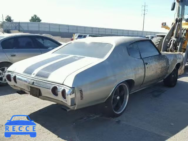 1972 CHEVROLET CHEVELL SS 1D37H2R599744 image 3