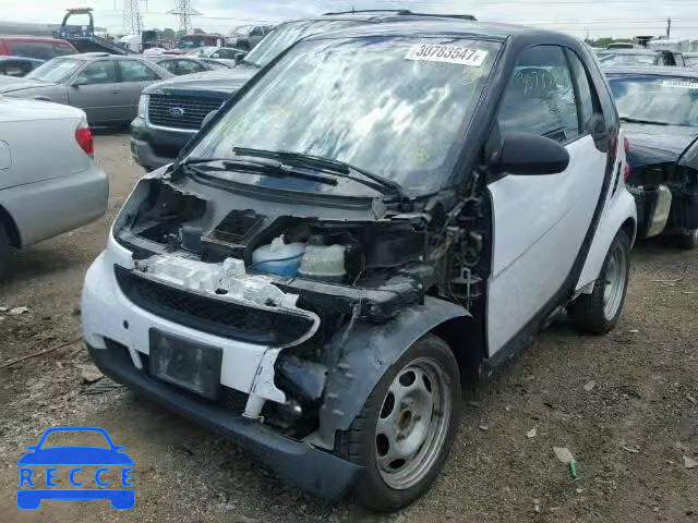 2009 SMART FORTWO WMEEJ31X19K301623 зображення 1