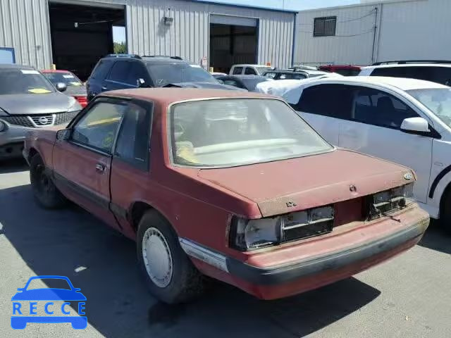 1991 FORD MUSTANG LX 1FACP40M9MF181188 Bild 2