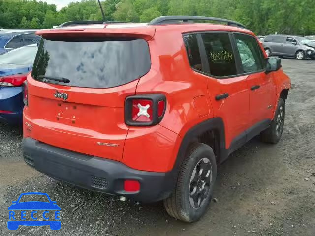 2016 JEEP RENEGADE S ZACCJBAWXGPD63905 image 3