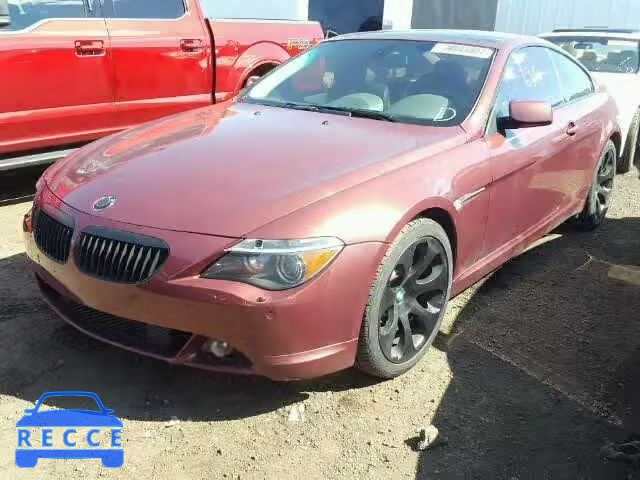 2004 BMW 645CI WBAEH73424B215151 image 1