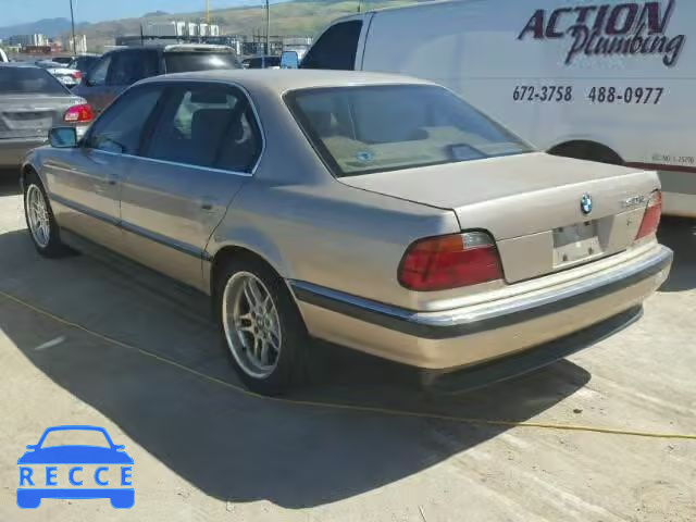 1996 BMW 740IL WBAGJ832XTDL37700 image 2