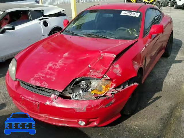 2003 HYUNDAI TIBURON KMHHM65DX3U037197 image 1