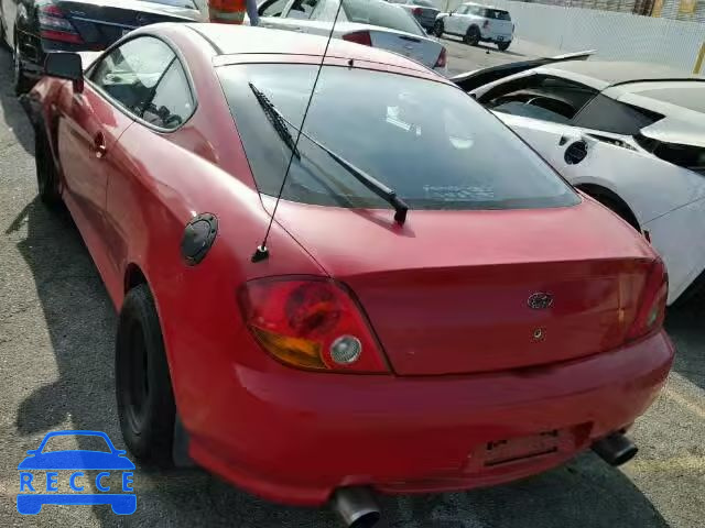 2003 HYUNDAI TIBURON KMHHM65DX3U037197 image 2