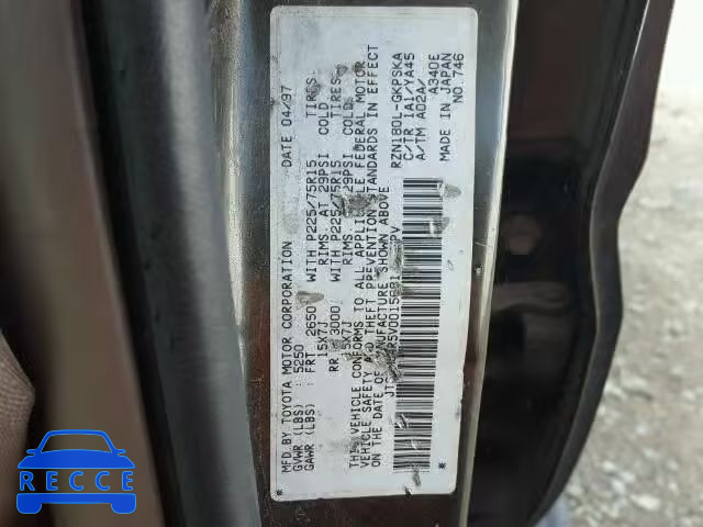 1997 TOYOTA 4RUNNER JT3GM84R5V0015681 image 9