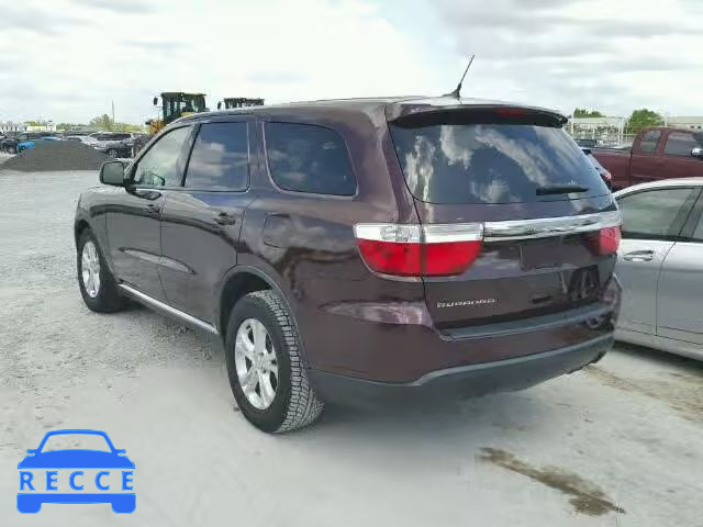 2012 DODGE DURANGO SX 1C4RDHAG2CC260036 image 2