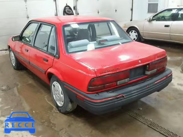 1992 CHEVROLET CAVALIER V 1G1JC5443N7201467 Bild 2