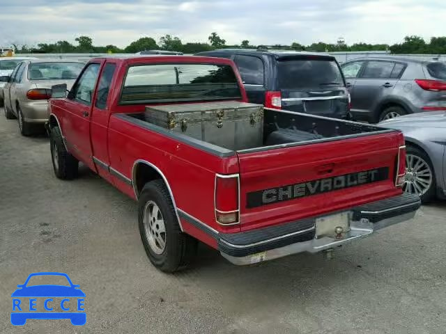 1992 CHEVROLET S10 1GCCT19Z7N2109126 зображення 2