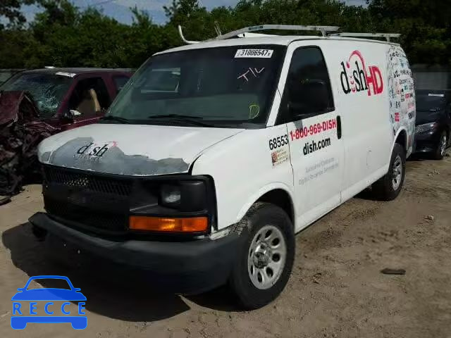 2010 CHEVROLET EXPRESS G1 1GCUGADX5A1134041 image 1