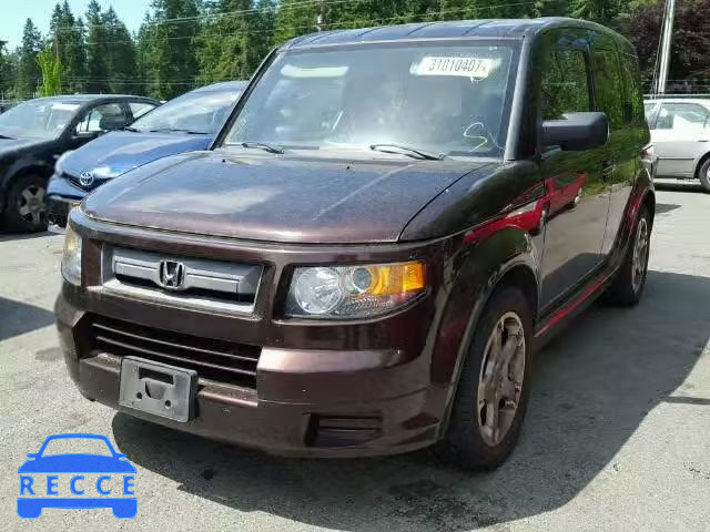 2007 HONDA ELEMENT SC 5J6YH18977L012041 зображення 1