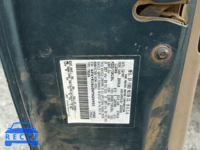 1998 MAZDA B3000 CAB 4F4YR16U2WTM20950 image 9