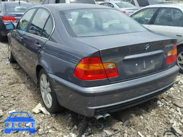 2002 BMW 330XI WBAEW53442PG19405 image 2