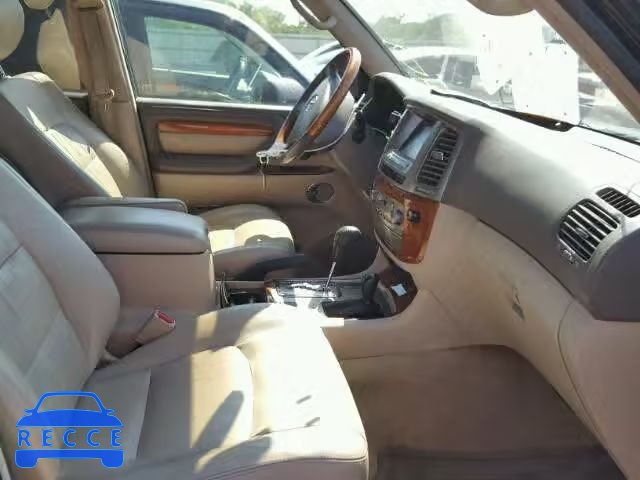 2003 LEXUS LX 470 JTJHT00W233532011 image 4