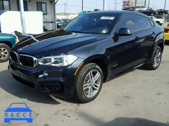 2016 BMW X6 XDRIVE3 5UXKU2C54G0N80622 image 1